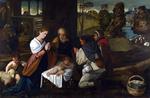 欧洲12-19世纪油画一_ASOLA Bernardino da - The Adoration of the Shepherds